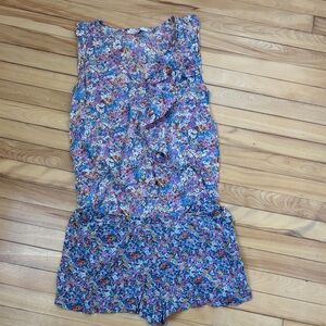 Maje Multicolor Floral Sleeveless Dress